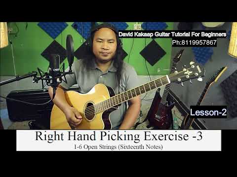 RIGHT HAND PICKING EXERCISE 1