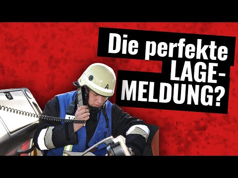 Situation reports to the fire department (feedback from the operation and REPORTING rule)