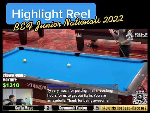 Savannah Easton BEF Junior Nationals 2022 Highlight Reel • Best Shots Compilation