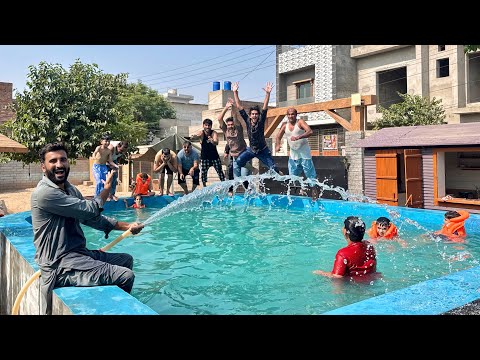 Ful Garmi Main Pool Party Ki Bht Mza Aya Aj Mini Zoo Main😍