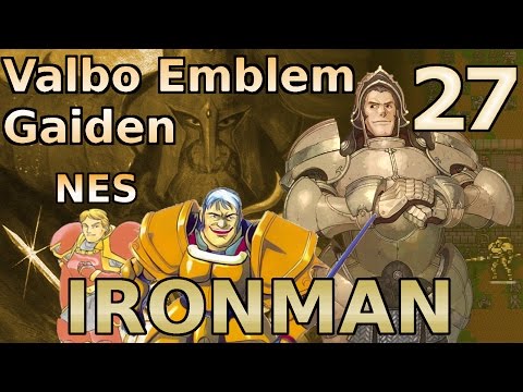 Valbar... Fire Emblem Gaiden BLIND IRONMAN Lets Play  - #27 - Valiant Valbo Versus the Big Bad Wolf!