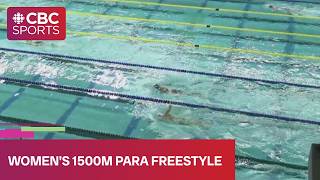 MEET RECORD in women's 1500m para freestyle final | 2026 Speedo Canadian Open | #CBCSports