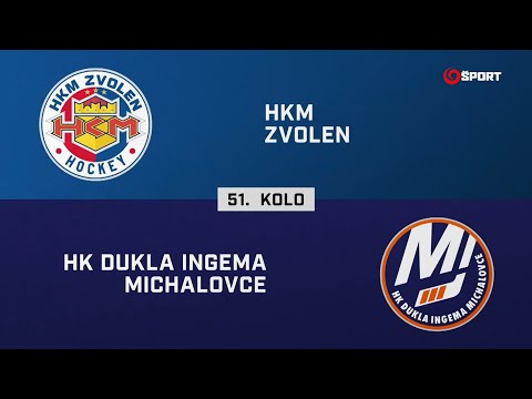 51. kolo: HKM Zvolen – HK Dukla Ingema Michalovce 3:0 (HIGHLIGHTY)