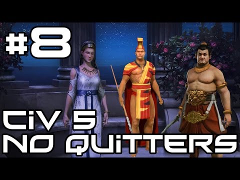 Civ 5 No Quitters Multiplayer - Phil Fister! #8