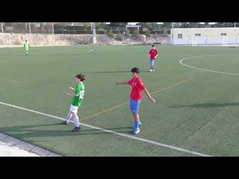 E.F. ALTORREAL "D" vs CLUB DE FUTBOL SANTOMERA B "B" 2ª, 1ª parte, infantil segunda