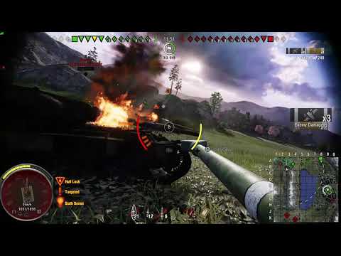 World of Tanks Mercenaries AMX 50 FOCH B  - 5 kills 7,100 Damage