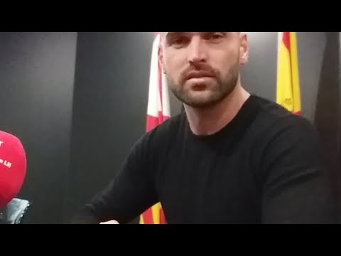 Rueda De Prensa Manzi C. E. L'Hospitalet  - C. F. Gava