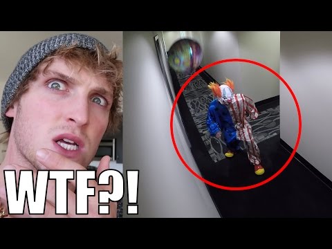 KILLER CLOWN INVADES OUR HOME! (security footage)