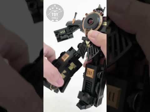Transformer Mastermind Creation KM-02 ANNIHILATOR Knight Morpher Nemesis Articulation #shorts #asmr