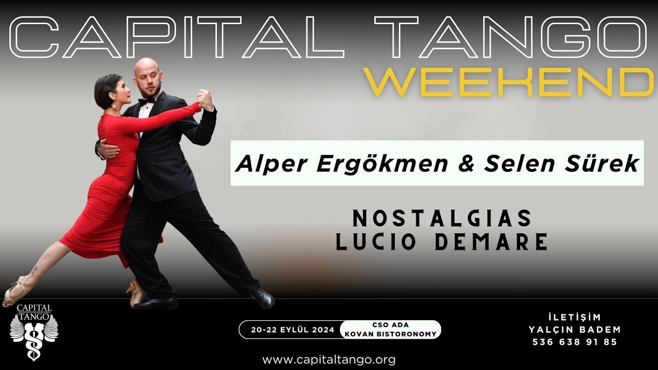 Video thumbnail for Alper Ergökmen & Selen Sürek 5-5/ Capital TangoWeekend/ CSO Kovan/ Nostalgias - Lucio Demare