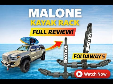 Malone Foldaway 5 Kayak Rack Review | Worth It Under $200?