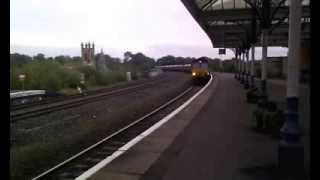 preview picture of video 'Kilmarnock Station  - coal train from the south entering the station'