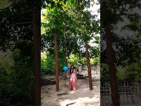 swinging at beach area#trading #traditional #swag kindly press the red button