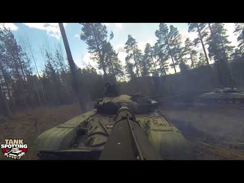 T-72M1 MBT Combat Demonstration Full Show - Set II #1 - Rear View Camera - Parola Armour Museum -