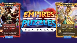 Empires & Puzzles COMMUNITY FORUM is BACK! Soul Exchange is Imminent & CERISSA & D'ART r Beautiful😍 