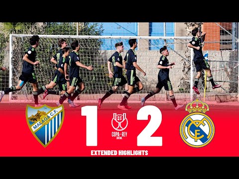 Real Madrid vs Malaga | Copa Del Rey Juvenil Sub-19 | Highlights 15-02-2023
