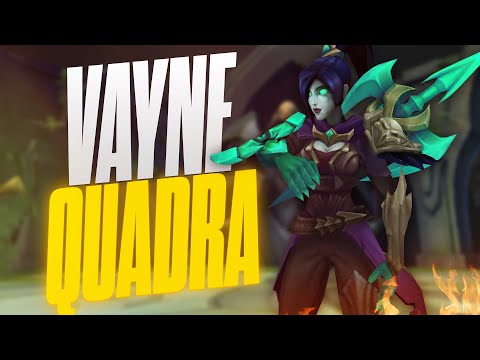 VAYNE DESTROYS RIVEN IN LANE AND GETS EPIC QUADRA KILL