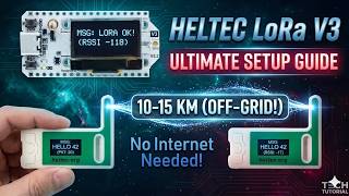 Getting Started with Heltec ESP32 WiFi LoRa 32 V3 | Arduino IDE Setup + LoRa Message  + Text Animate