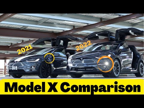 What changed on the new 2022 Tesla Model X refresh?