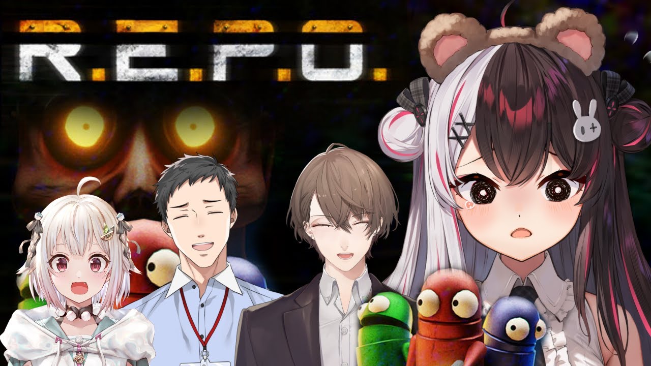【 R.E.P.O. 】 きたあああああああ 【にじさんじ/ 社築 / 葉山舞鈴 / 加賀美ハヤト / 夜見れな】