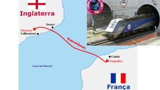 Eurotúnel por dentro.51 km por baixo do mar.Vem comigo!canal da mancha.Video n°259
