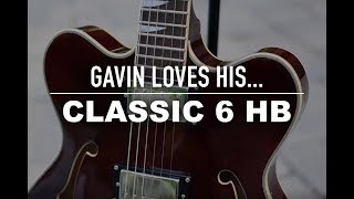 Video thumbnail for Gavin Loves his Eastwood Classic 6 HB! by Eastwood Guitars