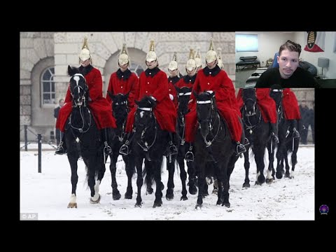 American Guardsman Reacts | British Household Cavalry