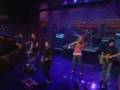 Dashboard Confessional - Don't Wait (Live on the Late Show with David Letterman)