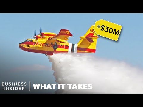 专为扑灭野火而建造的飞机（How The $30 Million 'Super Scooper' Plane Was Built To Fight Wildfires）
