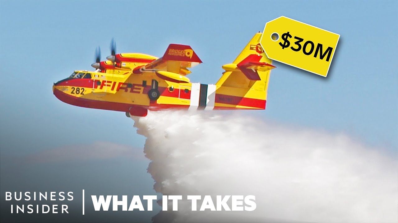 How The $30 Million 'Super Scooper' Plane Was Built To Fight Wildfires