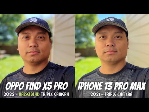 Oppo Find X5 Pro vs iPhone 13 Pro Max camera comparison! Who will win?