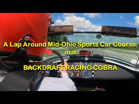 Thumbnail for A Lap Around Mid-Ohio Sports Car Course in a Backdraft Racing Cobra by Car