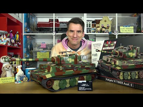 So geht ein UCS-Modell: 8000 Teile, komplett bedruckt! Cobi® 2807 Tiger Ausführung E