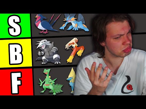 Valuto TUTTI i POKÉMON di TERZA GENERAZIONE più FORTI (Il Paradosso Aggron) - Tier List