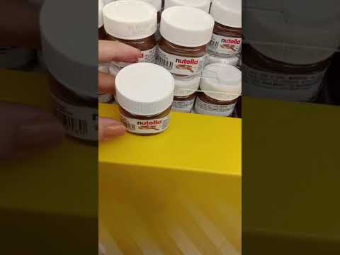 Mini Nutella | #trendingshorts #shorts #nutella #asmrvideo