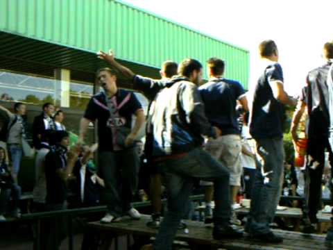 03/10/09 Arrivée des supporters girondins ASSE-BORDEAUX 3-1