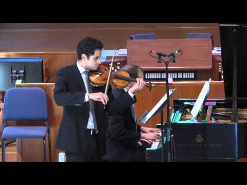 Arnaud Sussmann & Gilles Vonsattel, Mozart Sonata in E minor, K. 308, Mvt 1