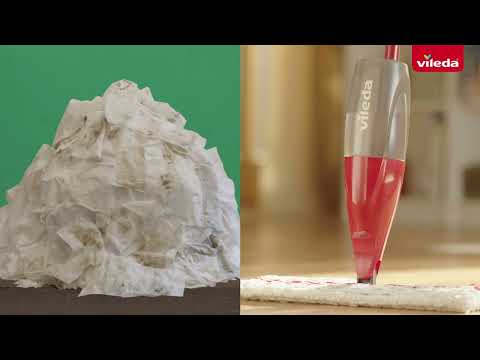 1-2 Spray Max lavapavimenti con erogatore spray Microfibra lavabile senza secchio