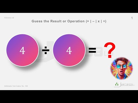 Arithmetic Test Game  No. 106 | Boost your IQ