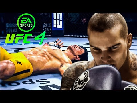 BRUCE LEE VS ISAAC FROST | UFC 4 BRUTAL FIGHT | UFC 4 | UFC 4 2021 | EA SPORTS UFC 4