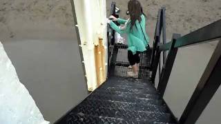 on the lighthouse, Beth, Colleen + Matt