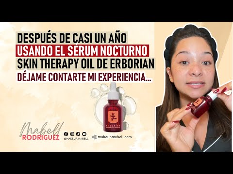 Después de casi un año usando el sérum nocturno Skin Therapy Oil, déjame contarte mi experiencia…