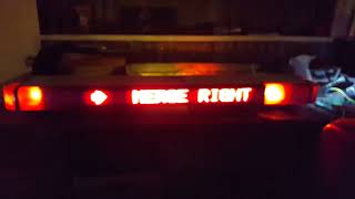 Hazard 90 Series lightbar with Whelen Smart Arrow Messenger.