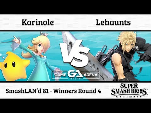 SmashLAN'd 81 - Karinole vs Lehaunts - Winners Round 4