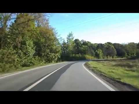 Road 58 from Soceni to Resita,Romania