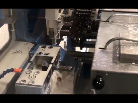 LMT Fette axial rolling head F4-1RN on AKEA machine, old forming M20x2,5 threads.