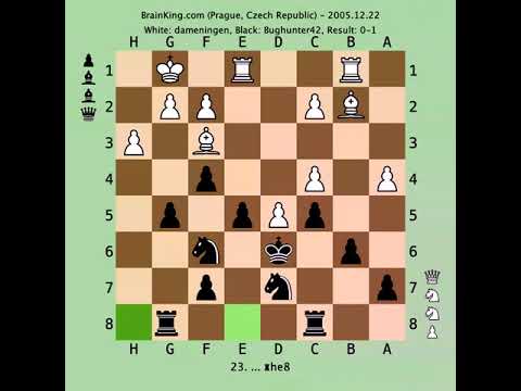 Scandinavian Defense: Mieses-Kotrč, Main Line (B01), 0-1