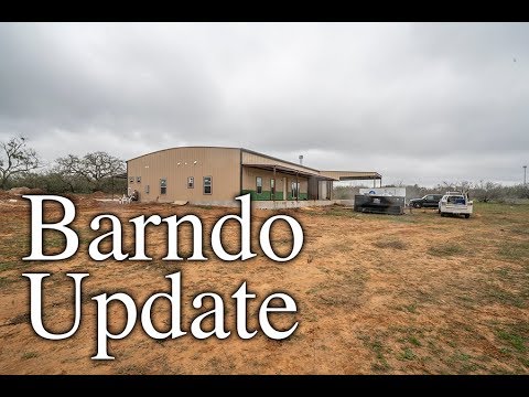 Construction update Barndo 158 - The Barndominium Show - E82