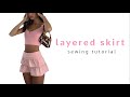 Sewing A LAYERED SKIRT