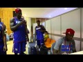 KU Freshman Carlton Bragg And Coach Jerrance Howard Entertain On The Piano